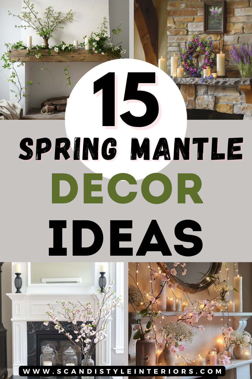 15 Spring Mantle Decor Ideas That Look Absolutely Stunning – Scandi ...