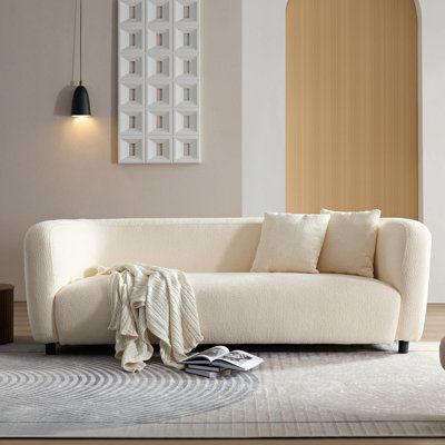 Transform Your Scandi Living Room With A Stylish Boucle Sofa