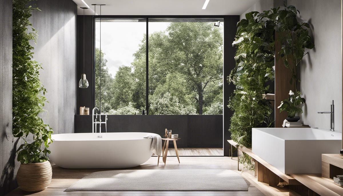 Scandinavian Bathroom Design featuring natural light, strategic plant placement, intelligent storage solutions, suitable accessories, perfect bathtub or shower selection, and the importance of coziness.
