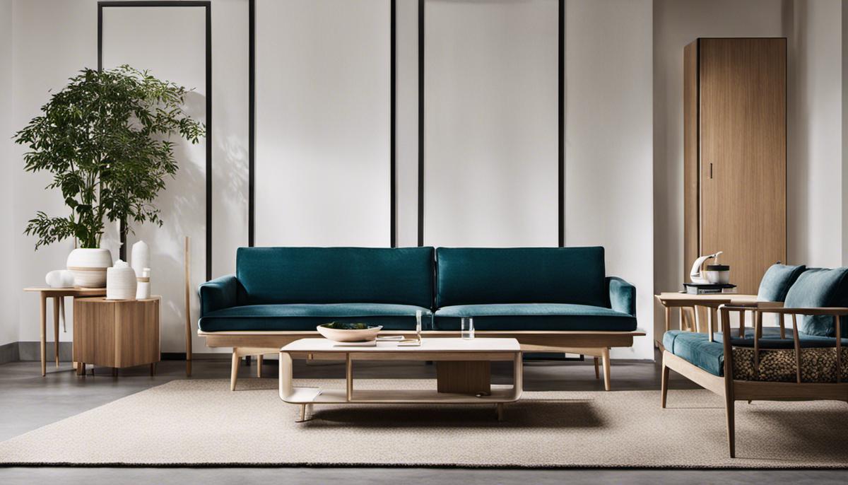 An image showing Scandinavian-inspired furniture and designs