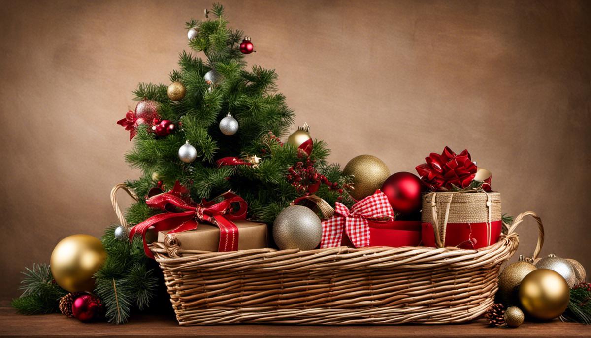 DIY Guide: Create Your Perfect Christmas Tree Basket