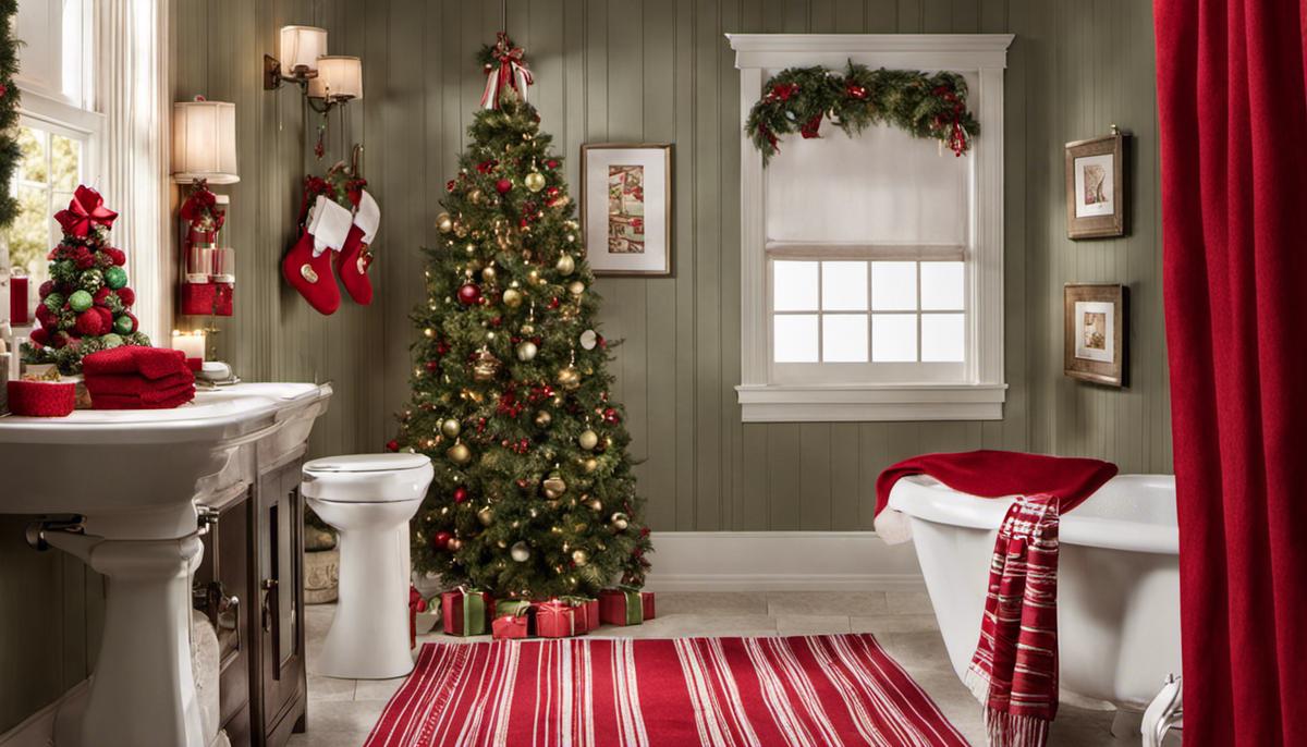 Festive Makeover: Christmas Bathroom Decor Ideas