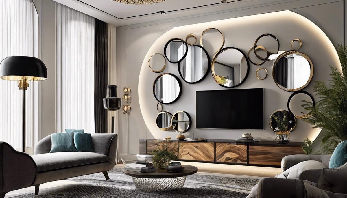 Stylish Circle Mirror Wall Decor Ideas