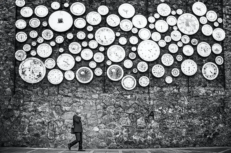 Image depicting various sizes of wall clocks